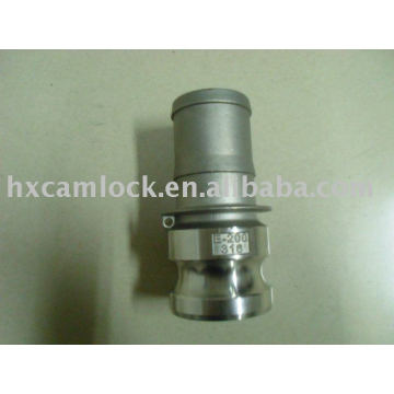 Our factory offer Investment casting SS316 Camlock Couplings with type A,B,C,D,E,F,DC,DP